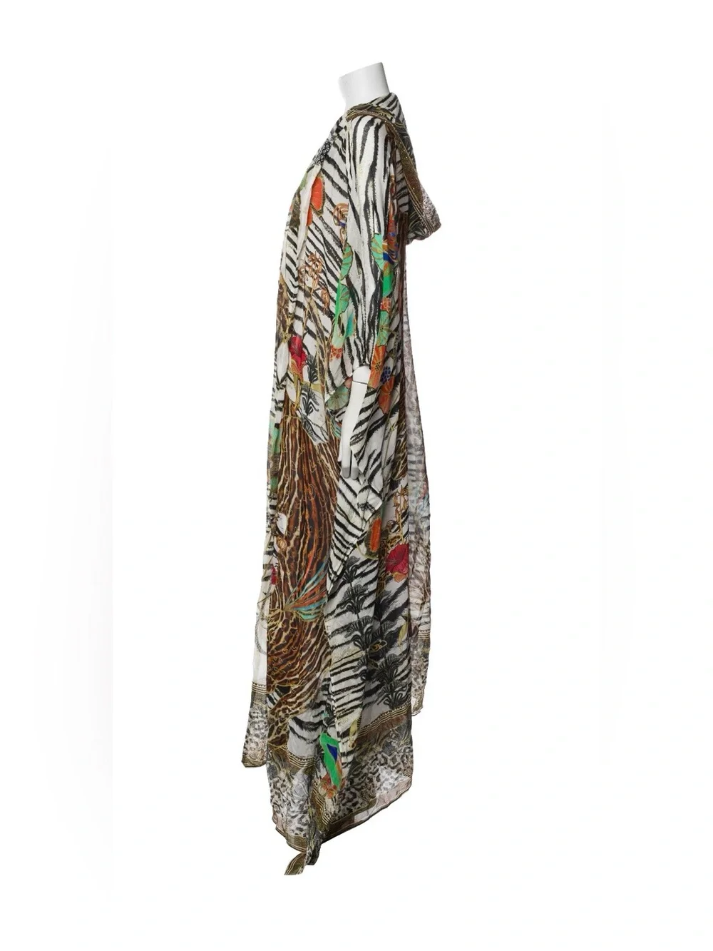 Camilla Multicolor Animal & Floral Print Lightweight Duster - Picture 3 of 11